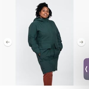 Alder apparel rain or shine rain coat.